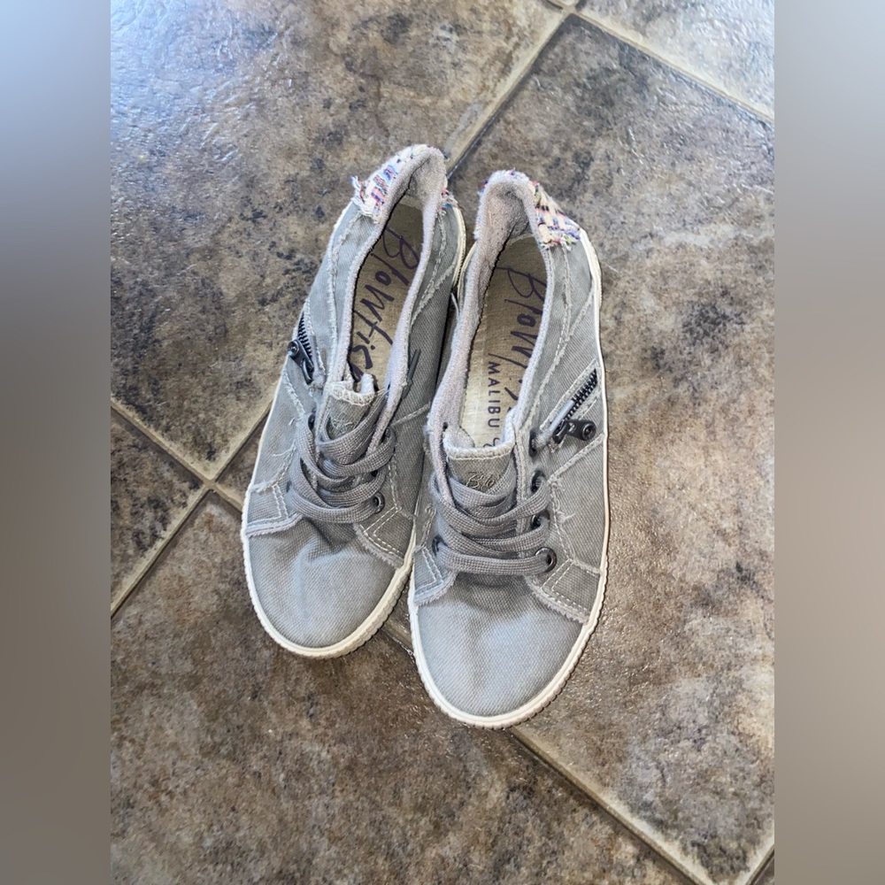 Grey Blowfish, worn but still in good condition